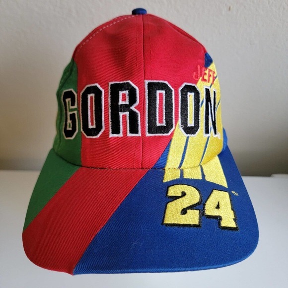 Vintage Competitors View Jeff Gordon #24 NASCAR 50th Anniversary Snapback‎ Hat - Picture 1 of 10
